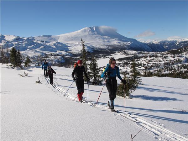 Cross country skiing in Norway