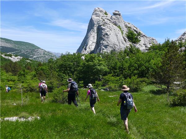 Small group walking vacation in Croatia